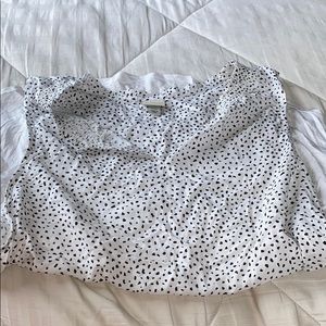 Dalmatian Print Tank Blouse